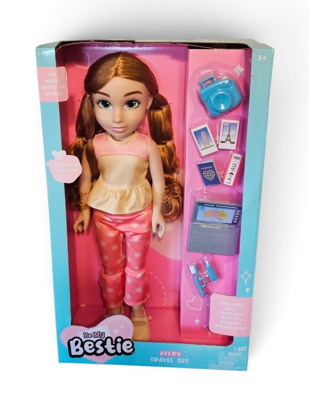 Avery Travel Set Doll & Accesories